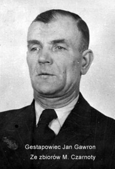 Gestapowiec Jan Gawron